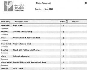 Day 21 Menu Day 21 Menu